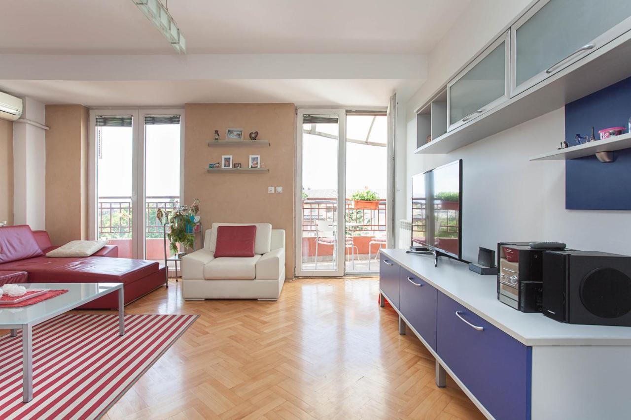 Red Apartment Skopje Exterior foto